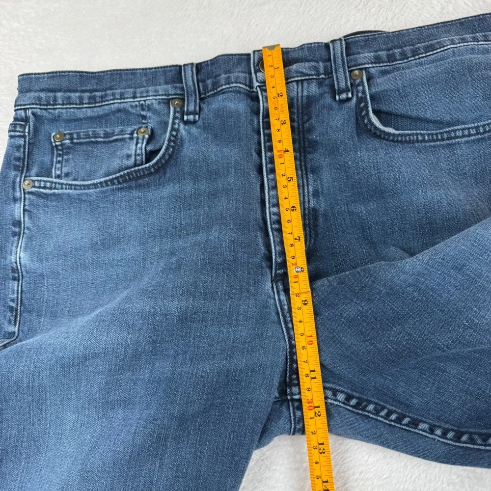 Rag‎ & Bone Fit 1 Extra Slim Jeans Mens 38 Blue Bayview Button Fly Made in USA